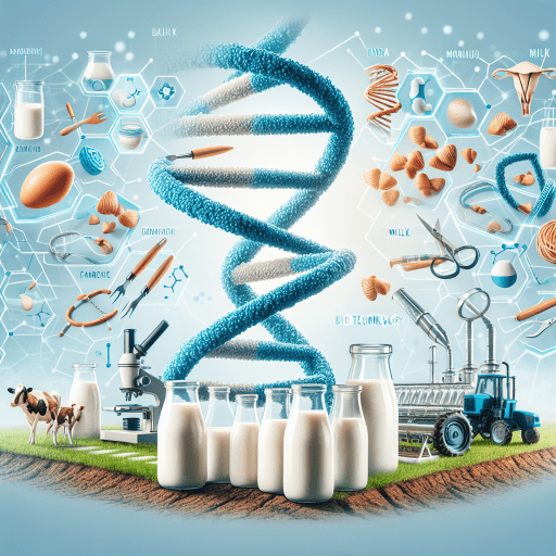 ¿Cómo funciona la biotecnología en la mejora de la producción de leche?