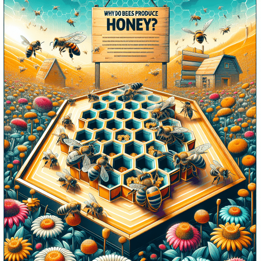 ¿Por qué las abejas producen miel?
