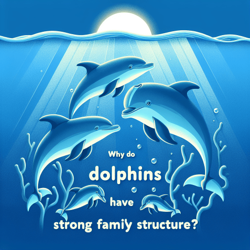¿Por qué los delfines tienen una estructura familiar fuerte?